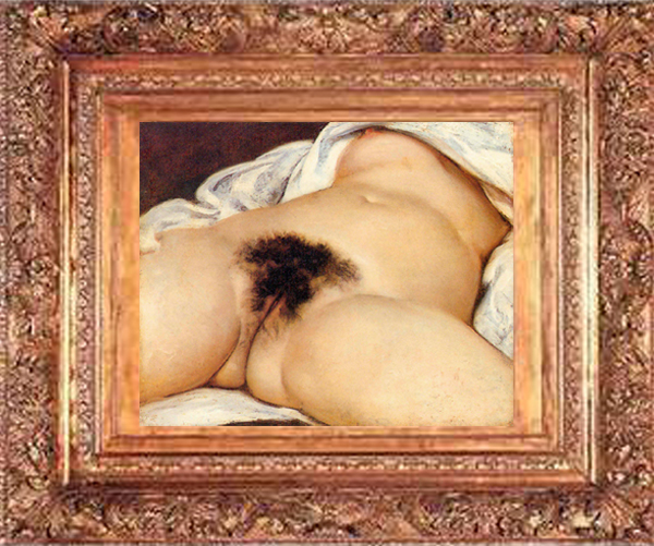 Courbet - "The Origen of the World" - 1866